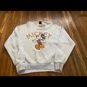 Vintage Disney Mickey Mouse Crewneck Sweatshirt